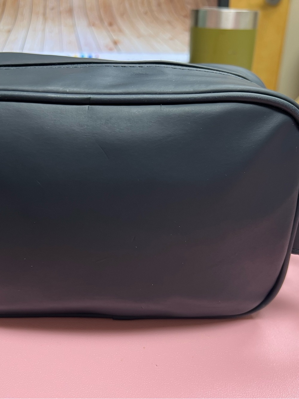Prada Ocean Luna Rossa Navy Toiletry Bag with Red Logo Stripe - Picture 4 of 15